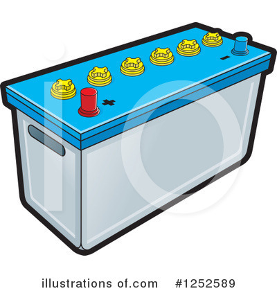 Batteries Clipart #1252589 by Lal Perera