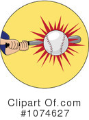 Batting Clipart #1074627 by Pams Clipart