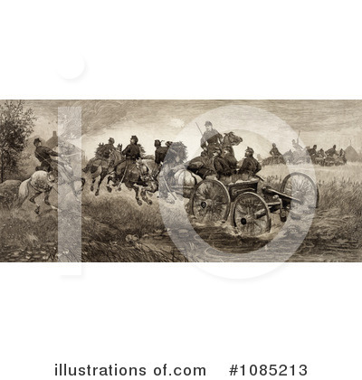 Royalty-Free (RF) Battle Clipart Illustration by JVPD - Stock Sample #1085213