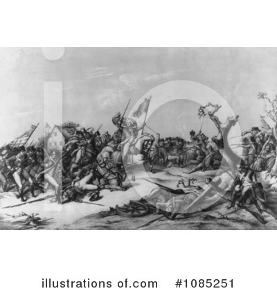 Royalty-Free (RF) Battle Clipart Illustration by JVPD - Stock Sample #1085251
