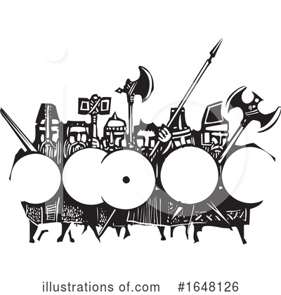 Royalty-Free (RF) Battle Clipart Illustration by xunantunich - Stock Sample #1648126