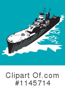 Battleship Clipart #1145714 by patrimonio