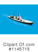 Battleship Clipart #1145715 by patrimonio