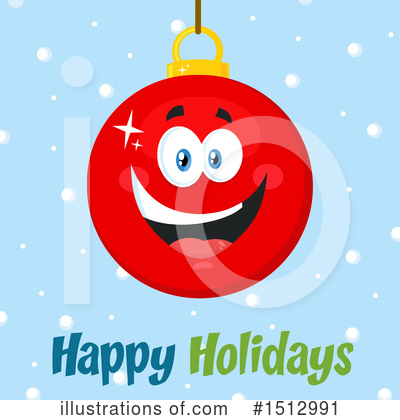 Christmas Bauble Clipart #1512991 by Hit Toon