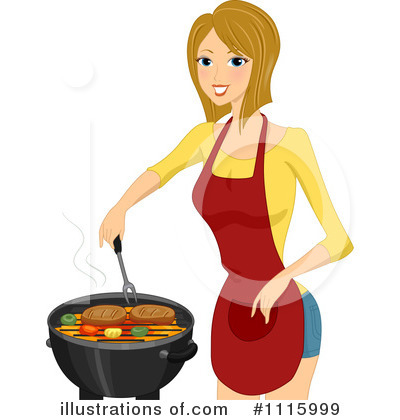 Barbecue Clipart #1115999 by BNP Design Studio