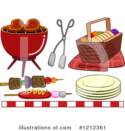 Barbeque Clipart #1212361 by BNP Design Studio