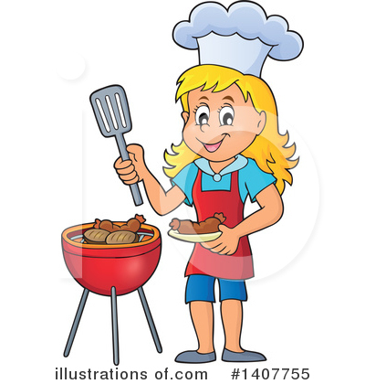 Grill Clipart #1407755 by visekart