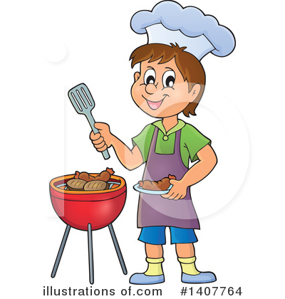 Grill Clipart #1407764 by visekart