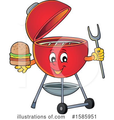 Burger Clipart #1585951 by visekart