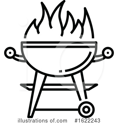 Royalty-Free (RF) Bbq Clipart Illustration by Vector Tradition SM - Stock Sample #1622243