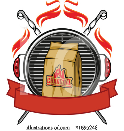 Royalty-Free (RF) Bbq Clipart Illustration by Vector Tradition SM - Stock Sample #1695248