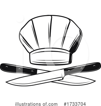 Chef Hat Clipart #1733704 by Vector Tradition SM