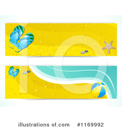 Royalty-Free (RF) Beach Clipart Illustration by elaineitalia - Stock Sample #1169992