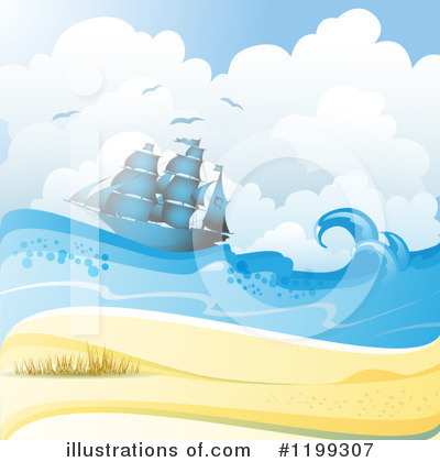 Ship Clipart #1199307 by merlinul