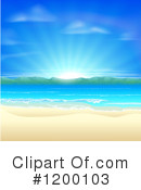 Beach Clipart #1200103 by AtStockIllustration