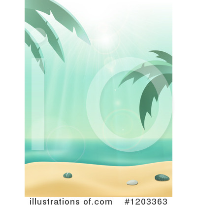 Royalty-Free (RF) Beach Clipart Illustration by elaineitalia - Stock Sample #1203363