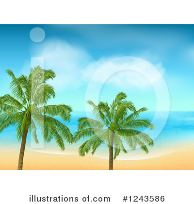 Beach Clipart #1243586 by elaineitalia