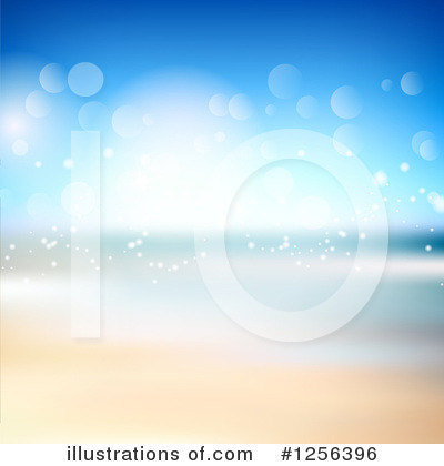 Royalty-Free (RF) Beach Clipart Illustration by KJ Pargeter - Stock Sample #1256396