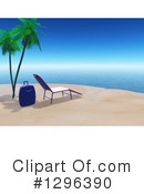 Beach Clipart #1296390 by KJ Pargeter