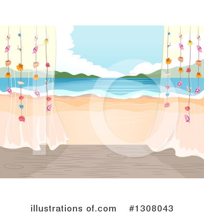 Royalty-Free (RF) Beach Clipart Illustration by BNP Design Studio - Stock Sample #1308043