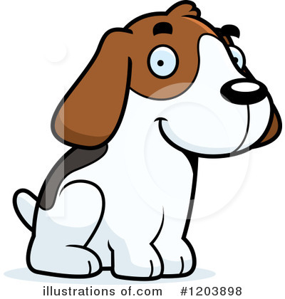 Puppy Clipart #1203898 by Cory Thoman