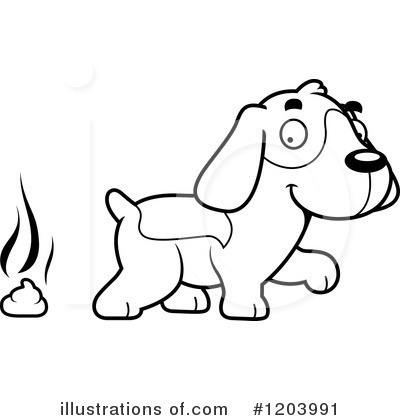 Royalty-Free (RF) Beagle Clipart Illustration by Cory Thoman - Stock Sample #1203991