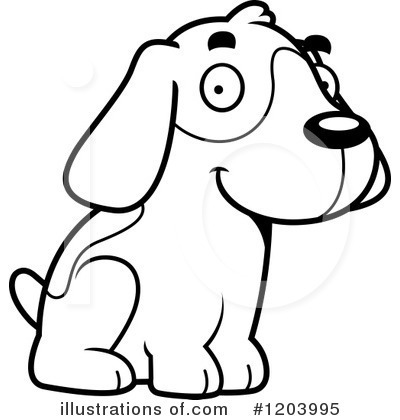 Royalty-Free (RF) Beagle Clipart Illustration by Cory Thoman - Stock Sample #1203995