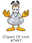 Beaker Clipart #7487 by Mascot Junction