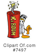 Beaker Clipart #7497 by Mascot Junction