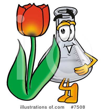 Royalty-Free (RF) Beaker Clipart Illustration by Mascot Junction - Stock Sample #7508