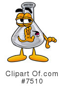 Beaker Clipart #7510 by Mascot Junction