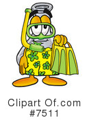 Beaker Clipart #7511 by Mascot Junction