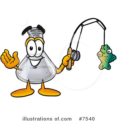 Royalty-Free (RF) Beaker Clipart Illustration by Mascot Junction - Stock Sample #7540