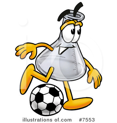 Royalty-Free (RF) Beaker Clipart Illustration by Mascot Junction - Stock Sample #7553