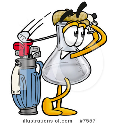Royalty-Free (RF) Beaker Clipart Illustration by Mascot Junction - Stock Sample #7557