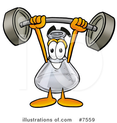 Royalty-Free (RF) Beaker Clipart Illustration by Mascot Junction - Stock Sample #7559