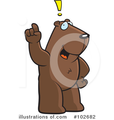 Royalty-Free (RF) Bear Clipart Illustration by Cory Thoman - Stock Sample #102682