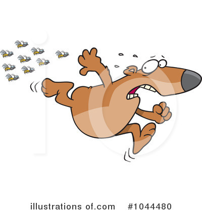 Royalty-Free (RF) Bear Clipart Illustration by toonaday - Stock Sample #1044480