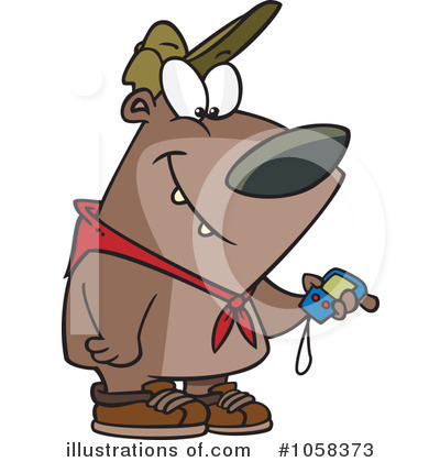 Royalty-Free (RF) Bear Clipart Illustration by toonaday - Stock Sample #1058373