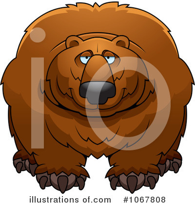 Royalty-Free (RF) Bear Clipart Illustration by Cory Thoman - Stock Sample #1067808