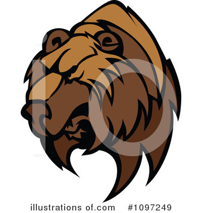 Royalty-Free (RF) Bear Clipart Illustration by Chromaco - Stock Sample #1097249