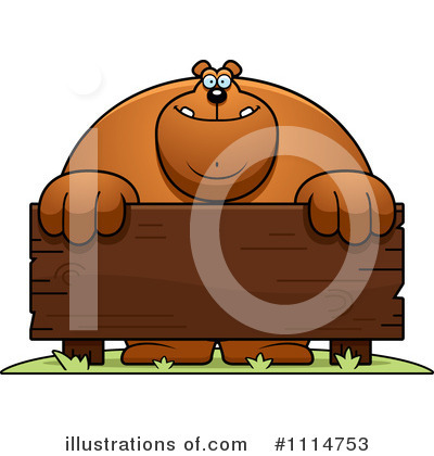 Royalty-Free (RF) Bear Clipart Illustration by Cory Thoman - Stock Sample #1114753