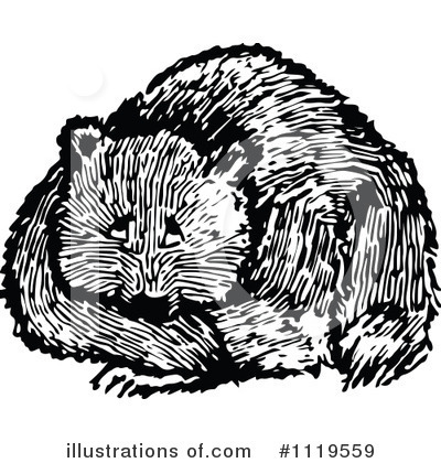 Royalty-Free (RF) Bear Clipart Illustration by Prawny Vintage - Stock Sample #1119559