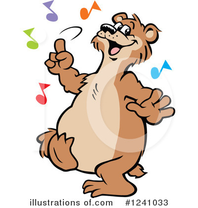 Royalty-Free (RF) Bear Clipart Illustration by Johnny Sajem - Stock Sample #1241033