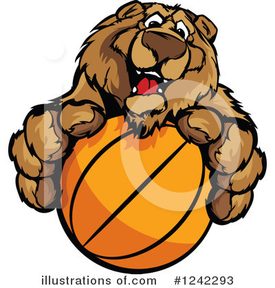 Royalty-Free (RF) Bear Clipart Illustration by Chromaco - Stock Sample #1242293