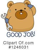 Bear Clipart #1246031 by BNP Design Studio