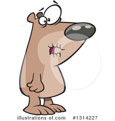 Royalty-Free (RF) Bear Clipart Illustration by toonaday - Stock Sample #1314227