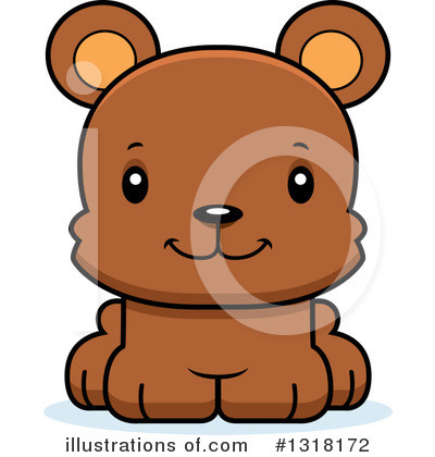 Royalty-Free (RF) Bear Clipart Illustration by Cory Thoman - Stock Sample #1318172