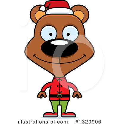 Christmas Bear Clipart #1320906 by Cory Thoman