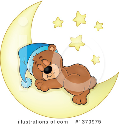 Royalty-Free (RF) Bear Clipart Illustration by visekart - Stock Sample #1370975